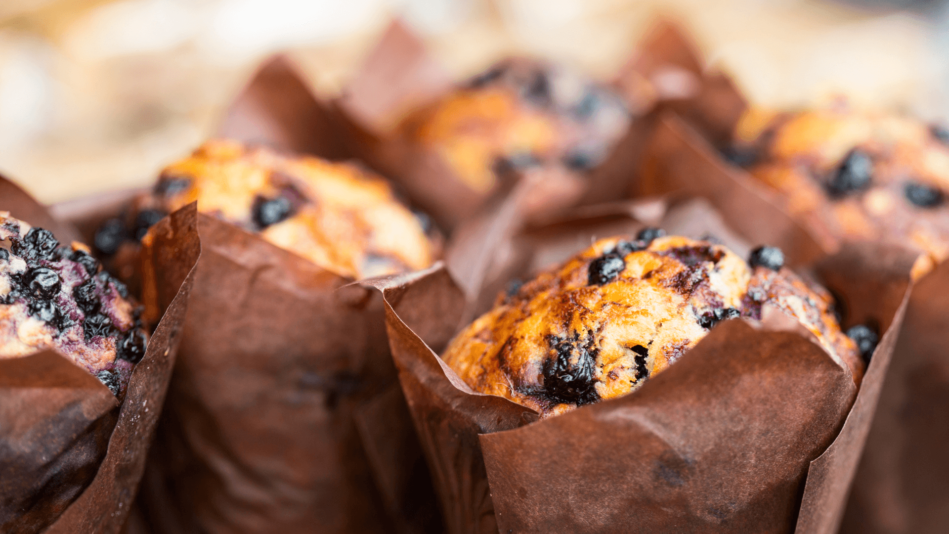 Bakery-Style Blueberry Muffins